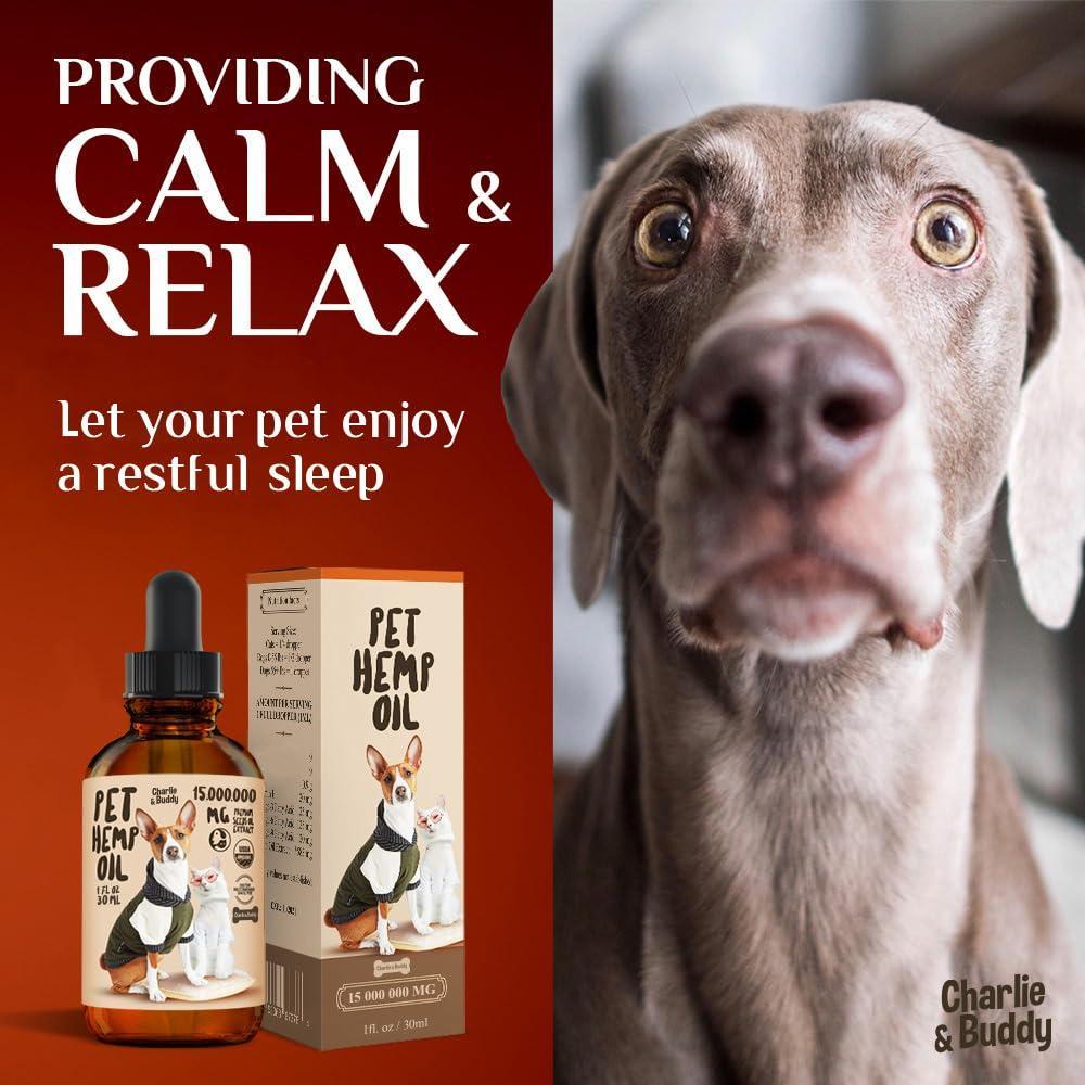 Charlie Buddy Hmp Oil for Dogs Cats