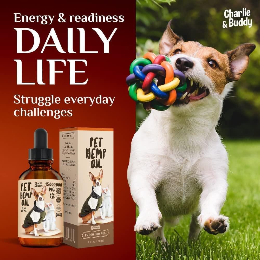 Charlie Buddy Hmp Oil for Dogs Cats